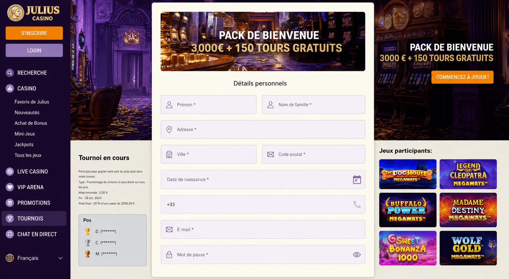 Comment activer votre Julius Casino bonus code ? – bonus Julius Casino