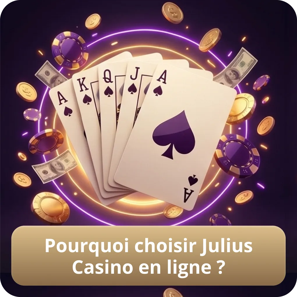 Pourquoi choisir Julius Casino en ligne ?