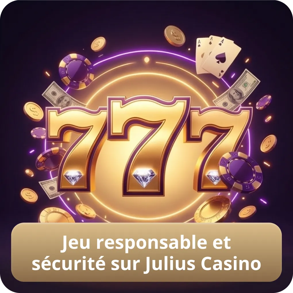 Jeu responsable et sécurité sur Julius Casino